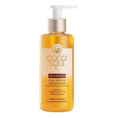 Coco Soul Shampoo for Long, Strong & Black Hair - Grow & Strengthen Your Curls (200ml, Free Shipping)