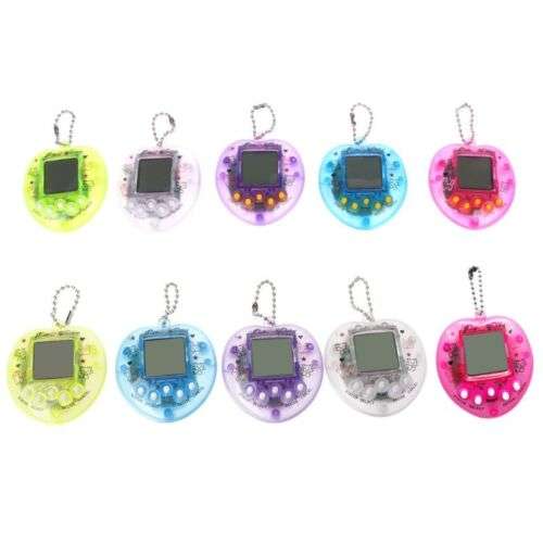 Nostalgic Virtual Pet Keychain: Play Your Favorite Digital Pet Game On The Go