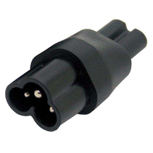IEC 320 C6 to C7 Adapter: Convert 3-Pin Appliance Plugs to 2-Pin Outlets for Safe and Reliable Power