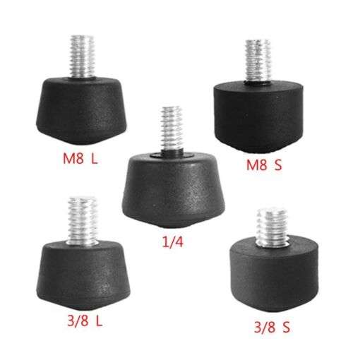 Universal 3/8 Inch & 1/4 Inch Tripod Monopod Rubber Feet for Benro Cameras & Accessories