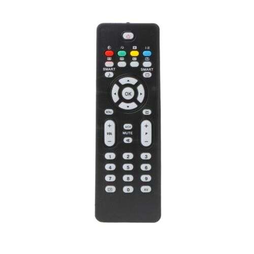 Wearproof Black Remote Control Replacement for Philips RC2023601/01, RC2023617/01 TVs.