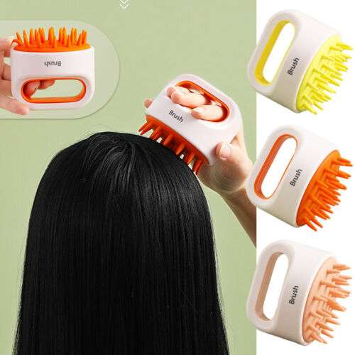 Exfoliating & Stimulating Shower Brush for Scalp Massage and Hair Styling