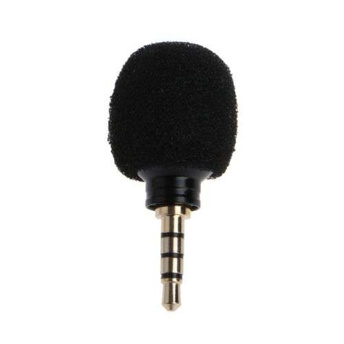 Portable Mini High Sensitivity Omni-Directional Phone Microphone for Crystal-Clear Smartphone Recordings