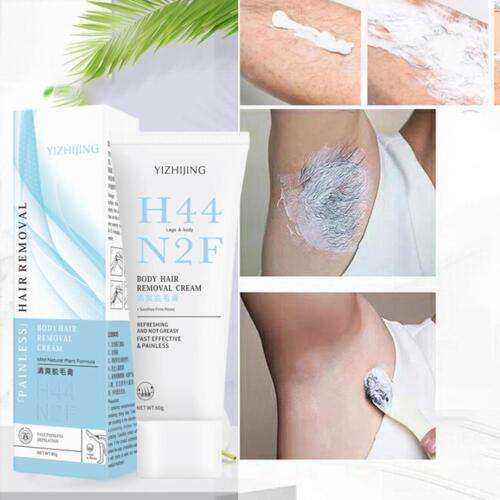 Painless & Refreshing Body Hair Removal Cream for Smooth, Silky Skin