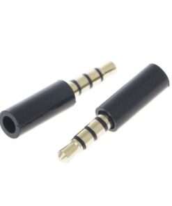Alternative view of 10 Pack Gold Plated 3.5mm Male Stereo Headphone Jacks for Soldering Audio Projects