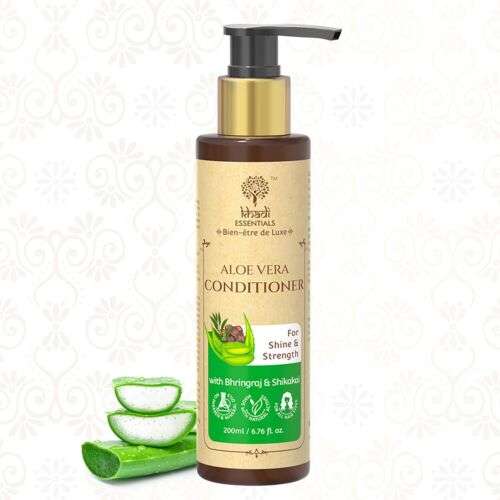 Khadi Essentials Aloe Vera Conditioner:  Nourish Hair for Shine & Strength, 200 ml