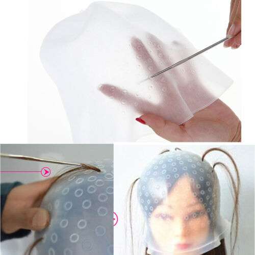 Professional Silicone Hair Highlighting Cap for Easy Streaking & Tinting at Home