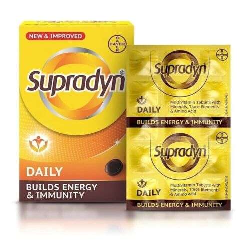 Supradyn Daily Multivitamin 60 Tablets: Boost Immunity & Energy for a Healthier You