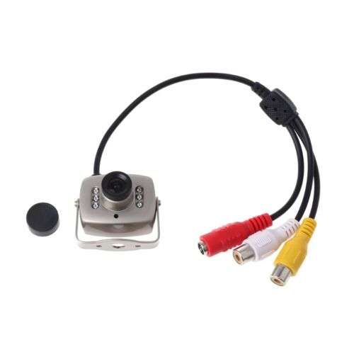 Mini CCTV Camera for Home Security: Color Night Vision & Video Recording