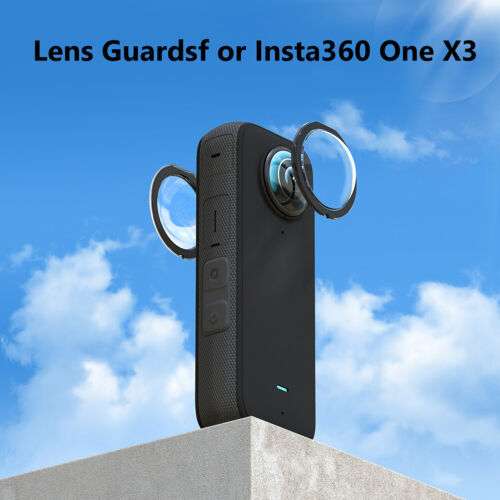 HD PMMA Lens Guard Protection for Insta360 One X3 Action Camera