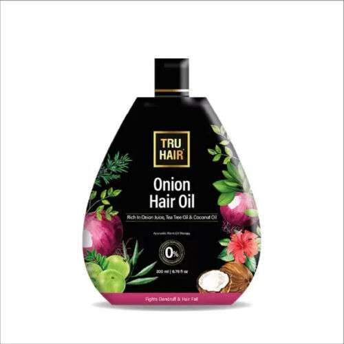 TRU HAIR Onion Oil for Hair Growth & Strengthening (200 ml)