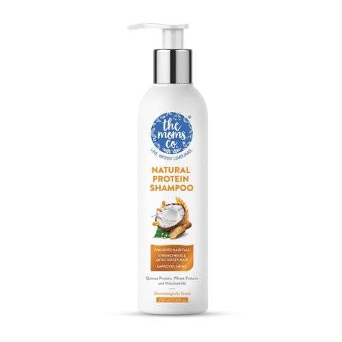 The Moms Co. Natural Protein Hair Strengthening Shampoo for Stronger, Healthier Hair (200ml)
