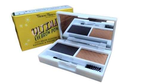 Teen.Teen Ultimate Perfect Duo Shade Brow Powder: Define & Shape Your Brows with Ease