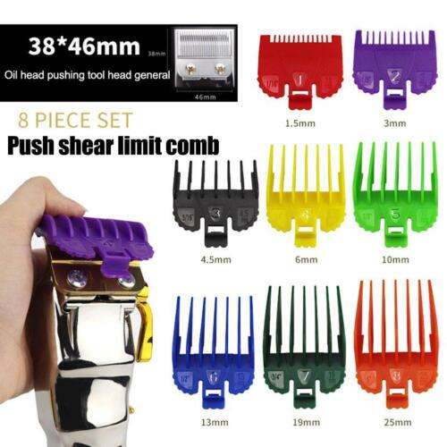 8Pcs Hair Clipper Guide Combs Set for Precise Haircuts with Wahl Trimmers