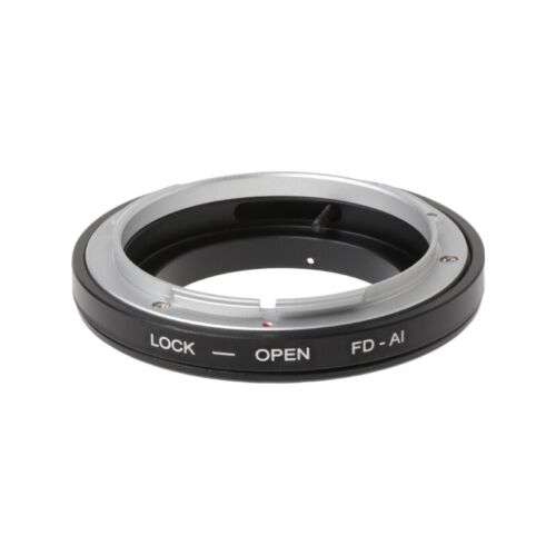 FD-AI Mount Adapter for Canon FD Lenses to Nikon D7100/D600/D3200/D800 DSLR Cameras