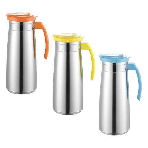 Leakproof Stainless Steel Water Jug for Fridge, Kitchen & Holidays