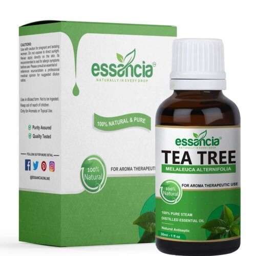 Tea Tree Essential Oil:  Natural Solution for Acne, Scalp, & Nail Care