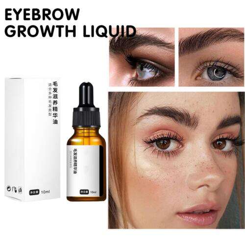 Eyelash & Eyebrow Growth Serum:  Boost Volume, Length & Thickness for Naturally Stunning Lashes and Brows.