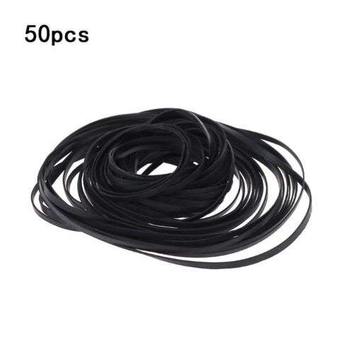 3mm Width Universal Mix Cassette Tape Machine Belts for Smooth, Reliable Playback