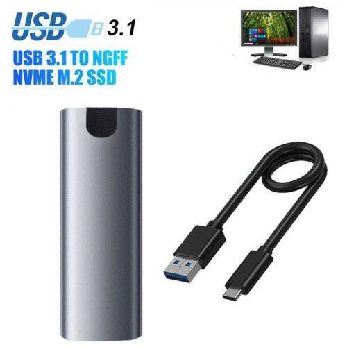 M.2 NVMe SSD to USB 3.1 External Hard Drive Enclosure: Convert Your NVMe SSD to a Portable Drive