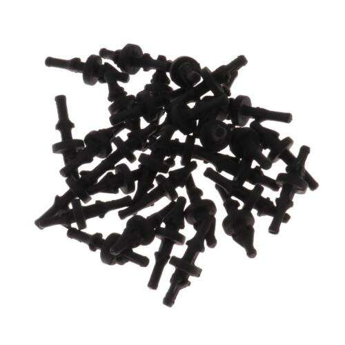 32x Rubber Fan Clamp Connector Screws for Anti Vibration Tools – Easy Installation