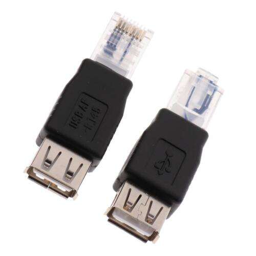 USB 2.0 Type A Male to Female Adapter Connector for Connecting Devices and Peripherals.