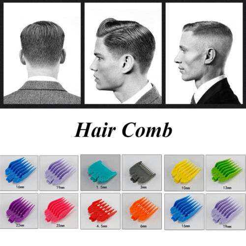 10-Piece Hair Clipper Limit Comb Guide Trimmer Guards for Precise Haircuts