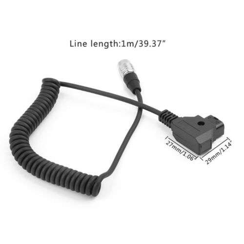 D-Tap to Hirose 4-Pin Male Power Cable for Sound Devices F8 Recorder