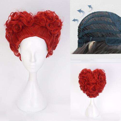 Anime Alice in Wonderland Queen of Hearts Cosplay Wig - Perfect for Parties and Events
