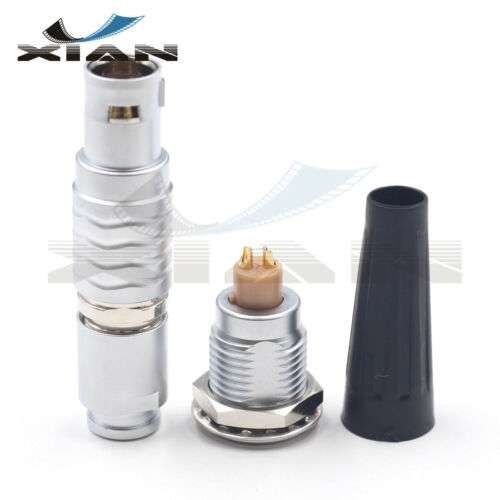 M12-1B 2Pin~16Pin Push Pull Connector FGG For Aviation Plug Or Medical Equipment