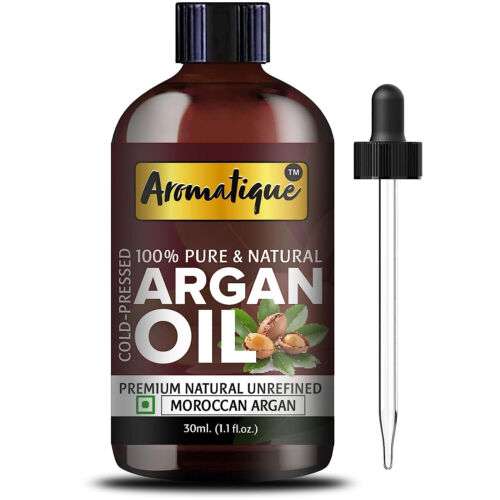 Argan Moroccan Cold-Pressed Essential Oil: 100% Pure & Natural for Radiant Skin and Face Care