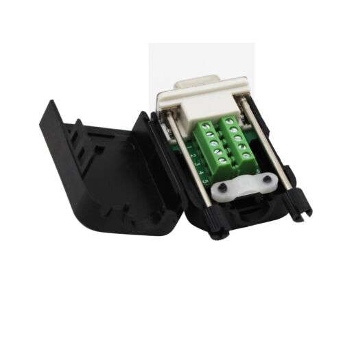 DB9 Female to RS232 Terminal Converter for Connecting Serial Devices