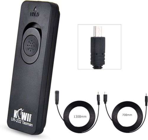 Kiwifotos RM-SPR1 Shutter Remote Control for Sony FX30, A7IV, A1, ZV: Remote Release for Photography and Videography.