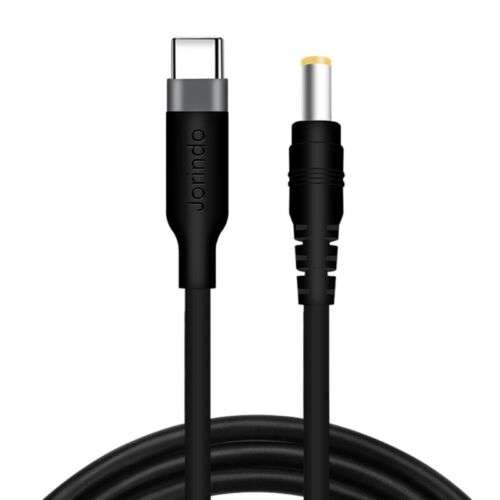 Universal Type-C to 12V 5.5mm Converter Cord for CCTV Cameras, Routers, and More