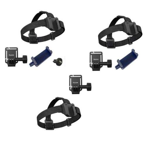 Action Camera Head Strap Mount for GoPro 11, 10, 9, 8, 7, 6, 5: Hands-Free Recording for Adventure