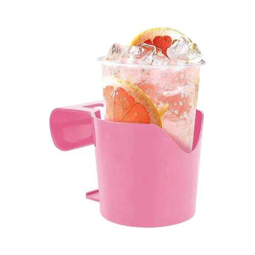 Poolside Cup Holder for Above Ground Pools - Portable Water Cup Hanging Holder for Relaxation and Refreshment