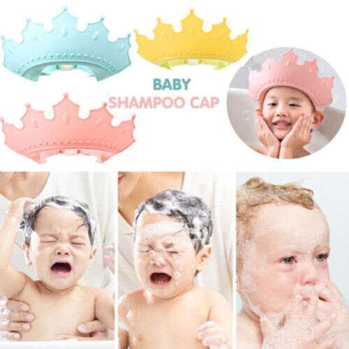 Baby Adjustable Shower Cap - Keeps Hair Dry During Bath Time