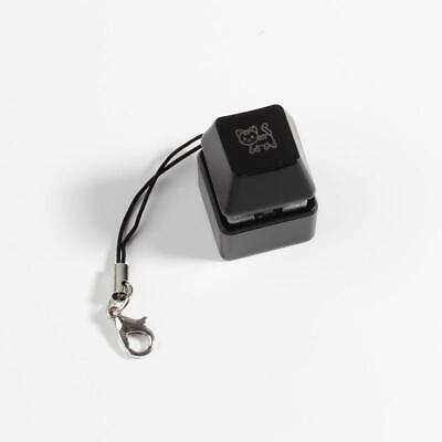 RGB LED Illuminated Mechanical Keyboard Switch Keychain Toy for Testing and Fun