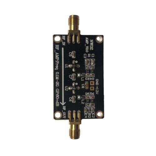 High-Performance Wideband Amplifier for 2000MHz RF Applications: 0.1m-2G, 60dB Low Noise