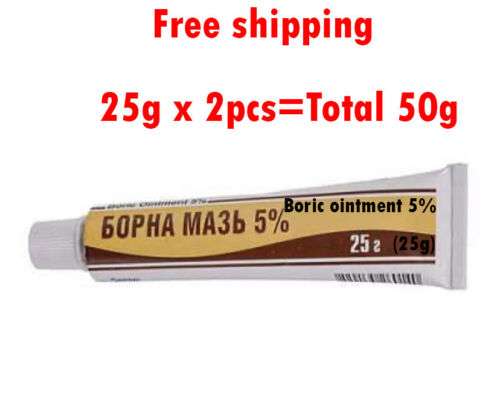 Boric Acid Ointment 5% for Effective Skin Care - 50g/75g