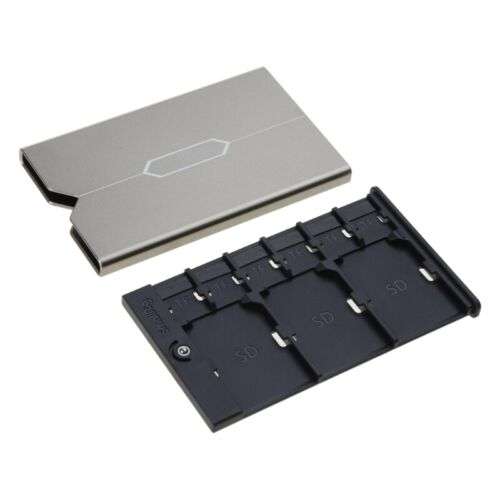 Ultimate DSLR Camera Rig with Memory Card Holder for Safe & Secure Storage