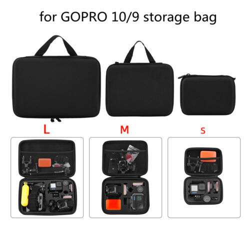 Protective Carry Case for GoPro HERO10/9 - Anti-Shock Storage Bag for Adventures