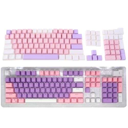 Upgrade Your Typing Experience with PBT Dye-Sublimated 104 Keycap Set for OEM Keyboards
