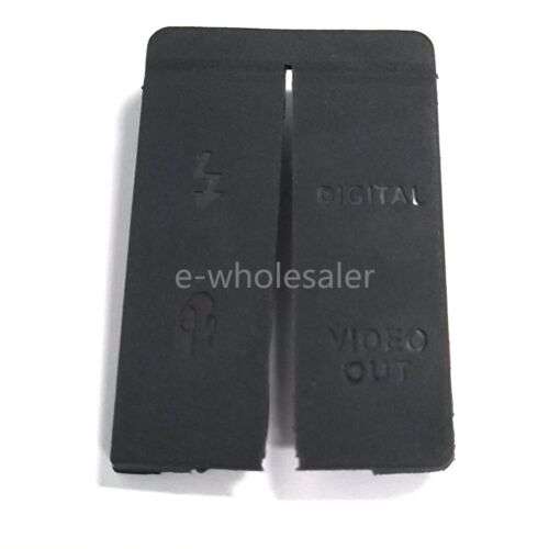Canon 5D Camera USB AV Out HDMI MIC Rubber Door Bottom Cover for Enhanced Connectivity and Protection.