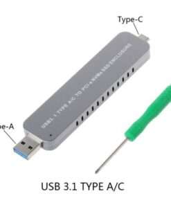 Alternative view of High-Speed NVMe SSD to USB 3.2 Docking Station for Easy External Storage Access