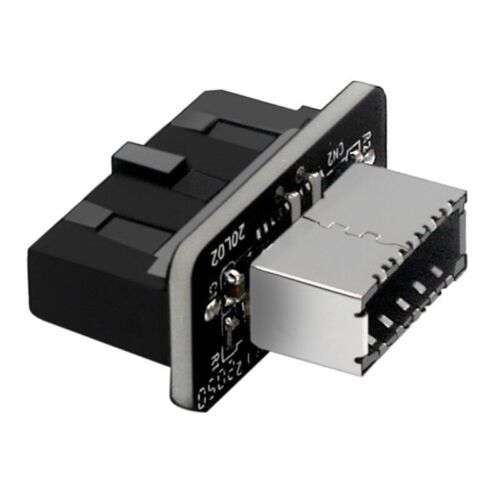 Internal USB Front Panel Adapter with Type-E Female Connector for Easy Access and Expansion