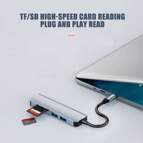 Ultimate Laptop Expansion Hub: USB 3.0, PD Charging, Type-C Splitter for Enhanced Productivity.