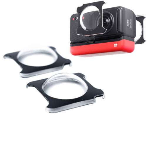 2X Lens Protectors Set for Insta360 ONE RS/R Action Camera - Protect Your Panoramic Lens