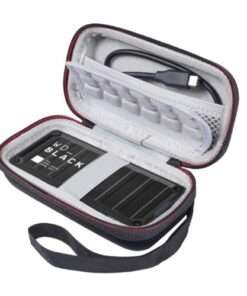 Alternative view of Durable EVA Hard Carrying Case for BLACK-P40 SSD, Secure & Protective Travel Storage
