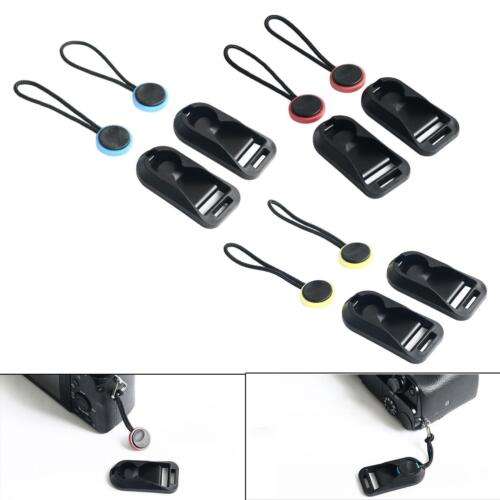 2-Pack Quick Release Connectors for Camera Straps: Secure Your Camera for Shoulder or Wrist Use